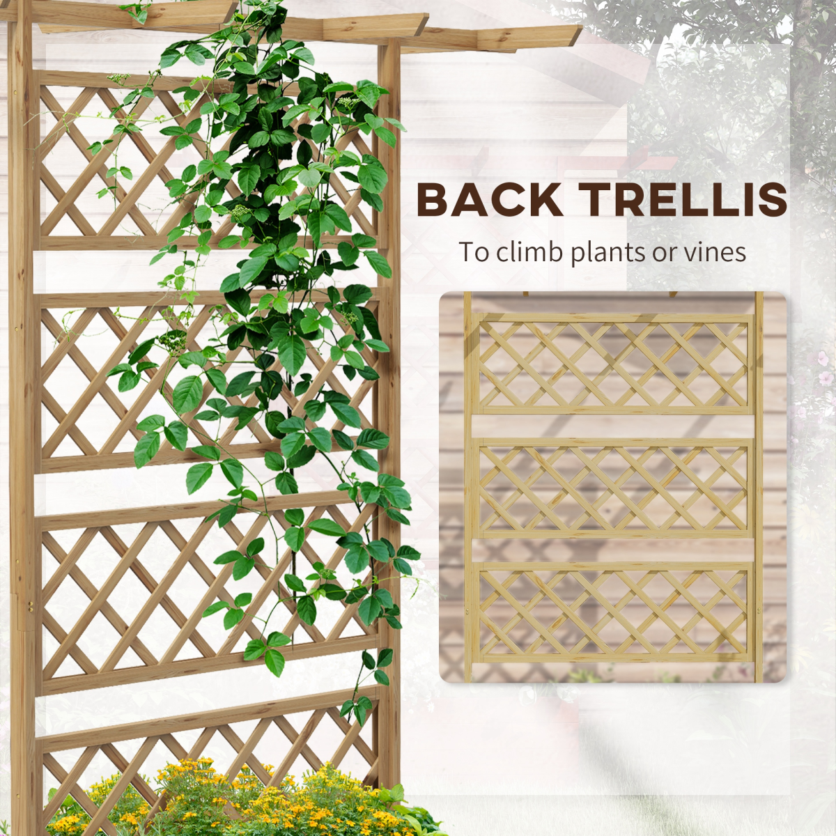 cortex-london-york-fir-wood-trellis-planter-raised-garden-bed-natural-wood-finish