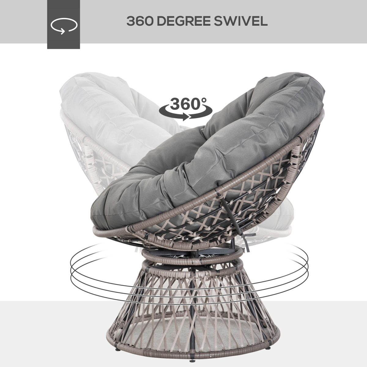 cortex-london-windsor-swivel-rattan-papasan-moon-chair-grey-outsunny