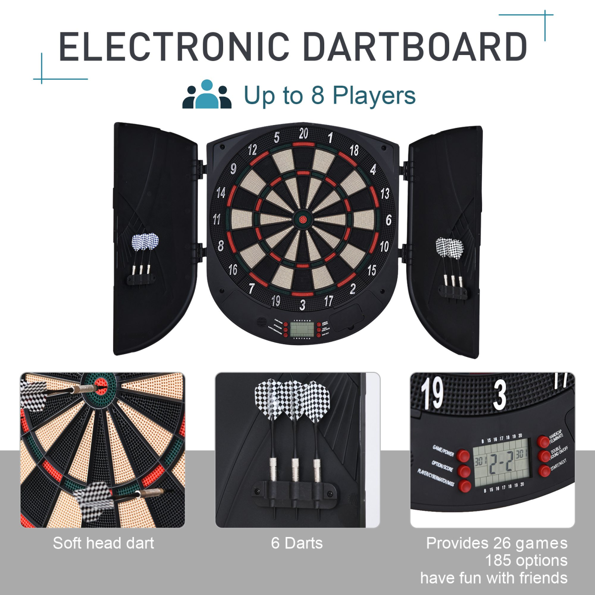 cortex-london-windsor-electronic-dartboard-set-26-games-185-scoring-options-6-darts