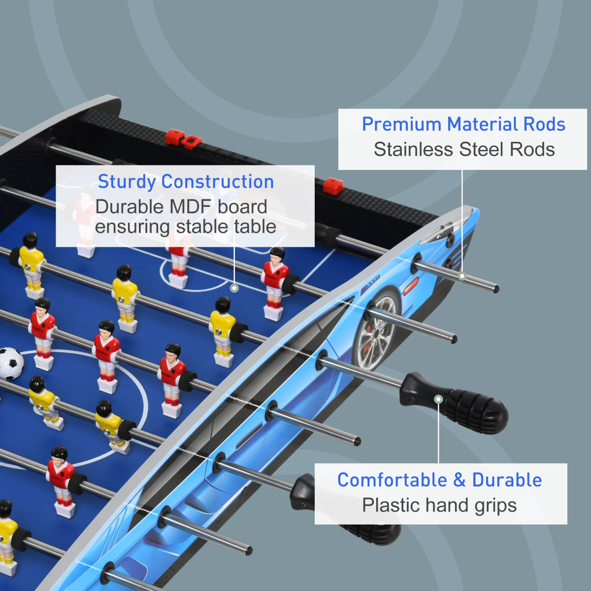 cortex-london-windsor-2ft-competition-foosball-table-kids-adults-indoor-homcom