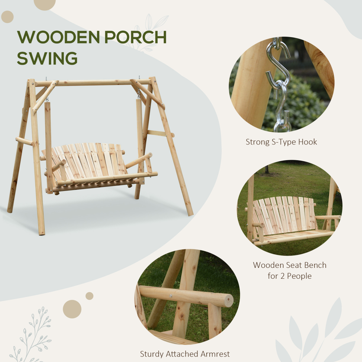 cortex-london-windsor-outdoor-two-seater-wooden-porch-swing-bench-fir-pine