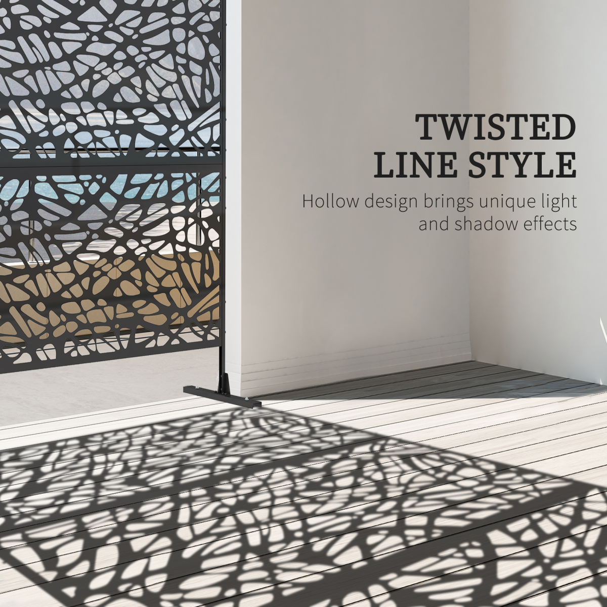 cortex-london-york-twisted-line-steel-outdoor-privacy-screen-black