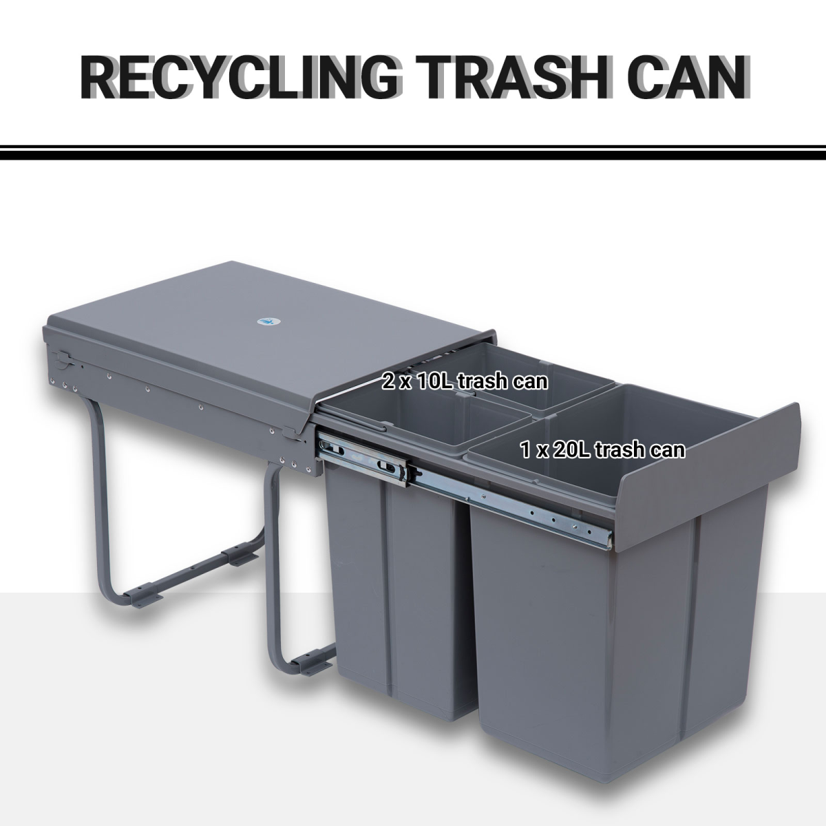 cortex-london-windsor-pull-out-recycling-waste-bin-cabinet-40l-grey