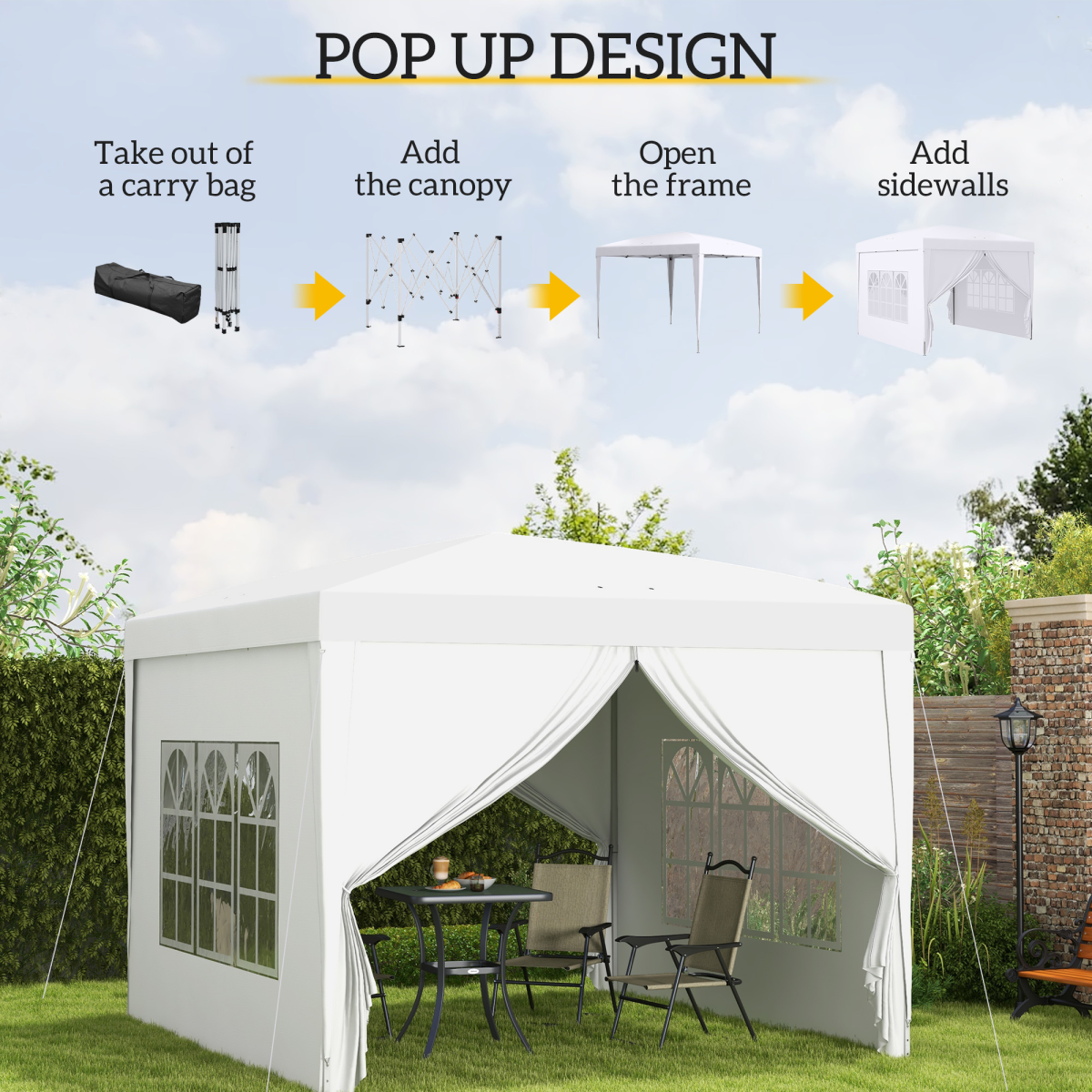 cortex-london-windsor-3m-x-3m-pop-up-gazebo-party-tent-white
