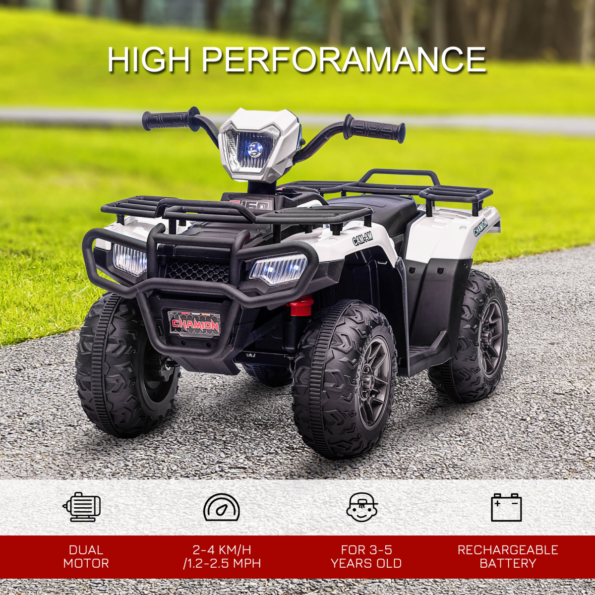 cortex-london-windsor-kids-12v-electric-quad-bike-led-headlights-music-white