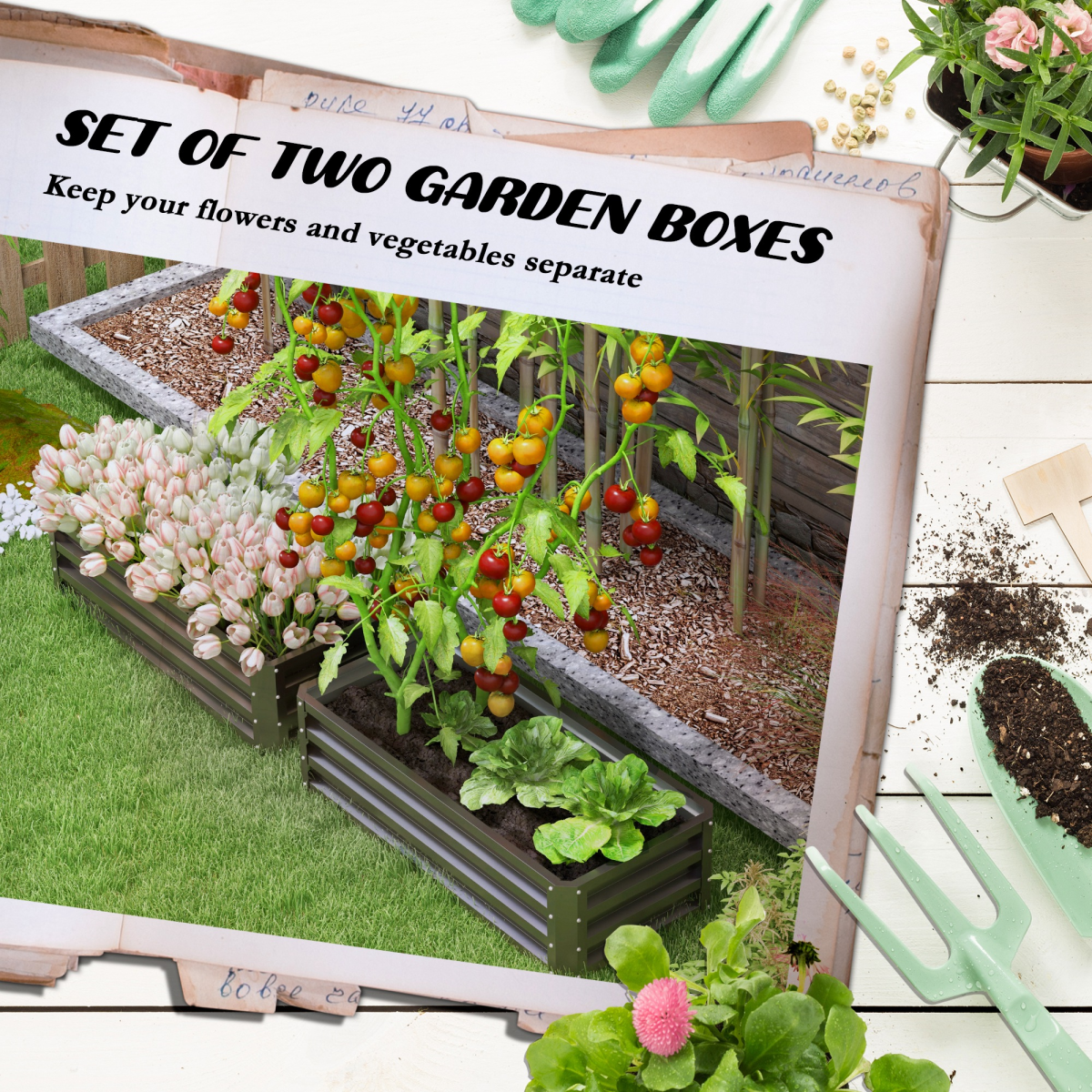 cortex-london-york-galvanised-steel-raised-garden-planter-set-dark-grey