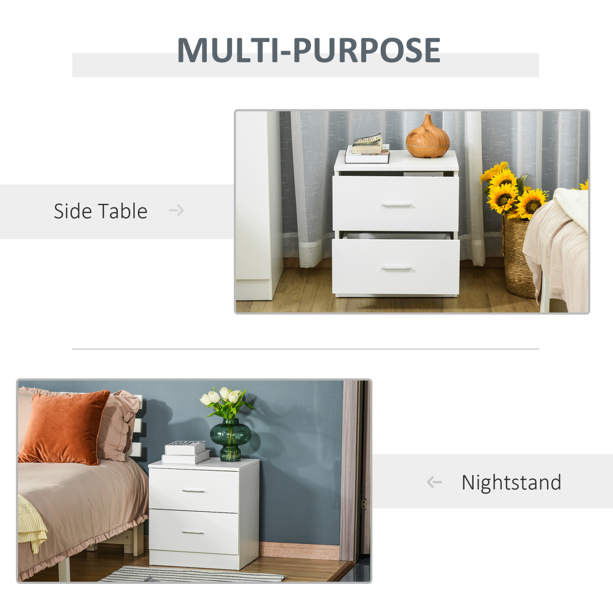 cortex-london-york-white-bedside-table-two-drawers