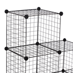 cortex-london-windsor-six-cube-wire-storage-cabinet-organiser-black