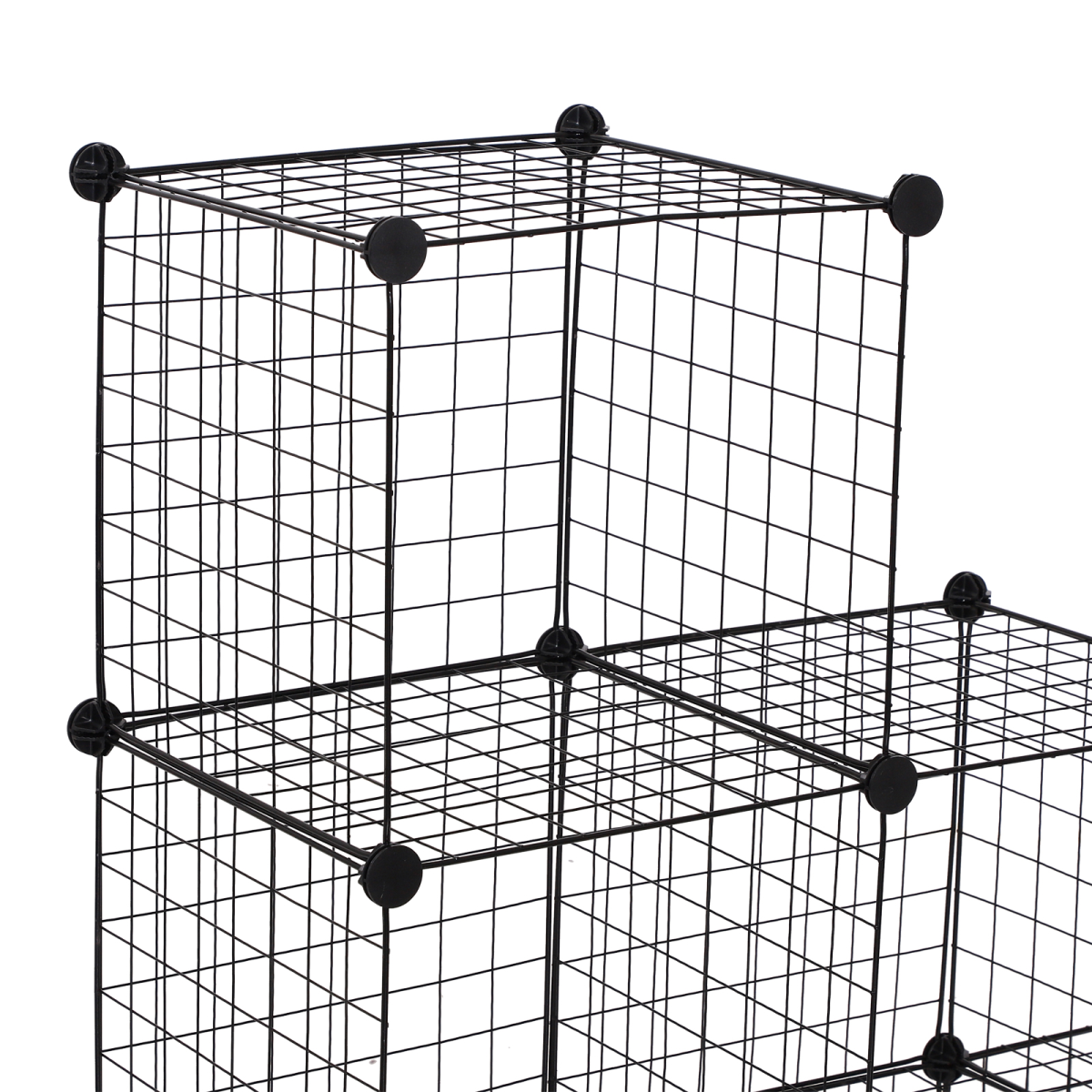 cortex-london-windsor-six-cube-wire-storage-cabinet-organiser-black
