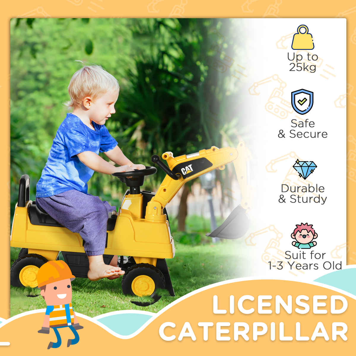 cortex-london-bristol-cat-licensed-kids-ride-on-digger-with-shovel