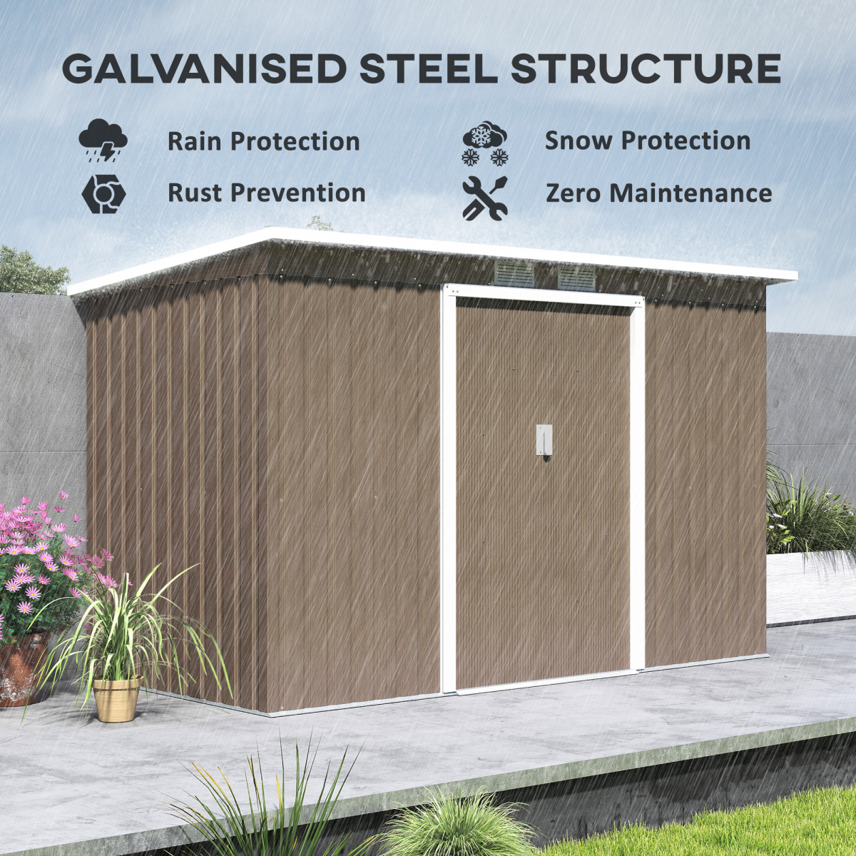 cortex-london-windsor-9-x-4ft-metal-garden-storage-shed-light-grey-wood-grain