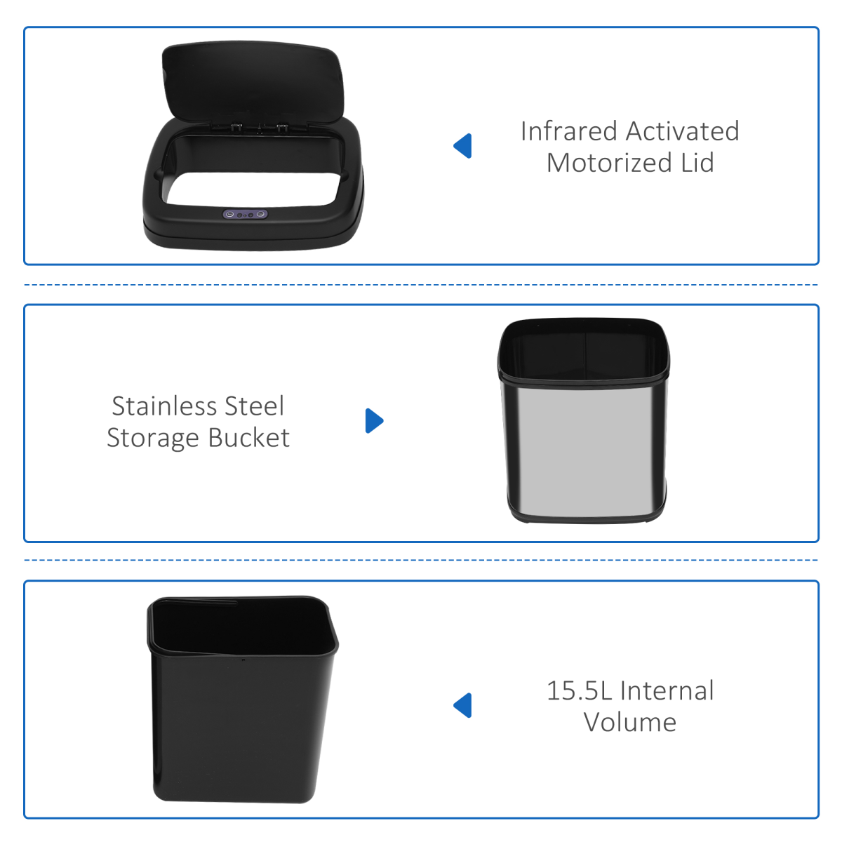 cortex-london-windsor-20l-stainless-steel-sensor-kitchen-bin
