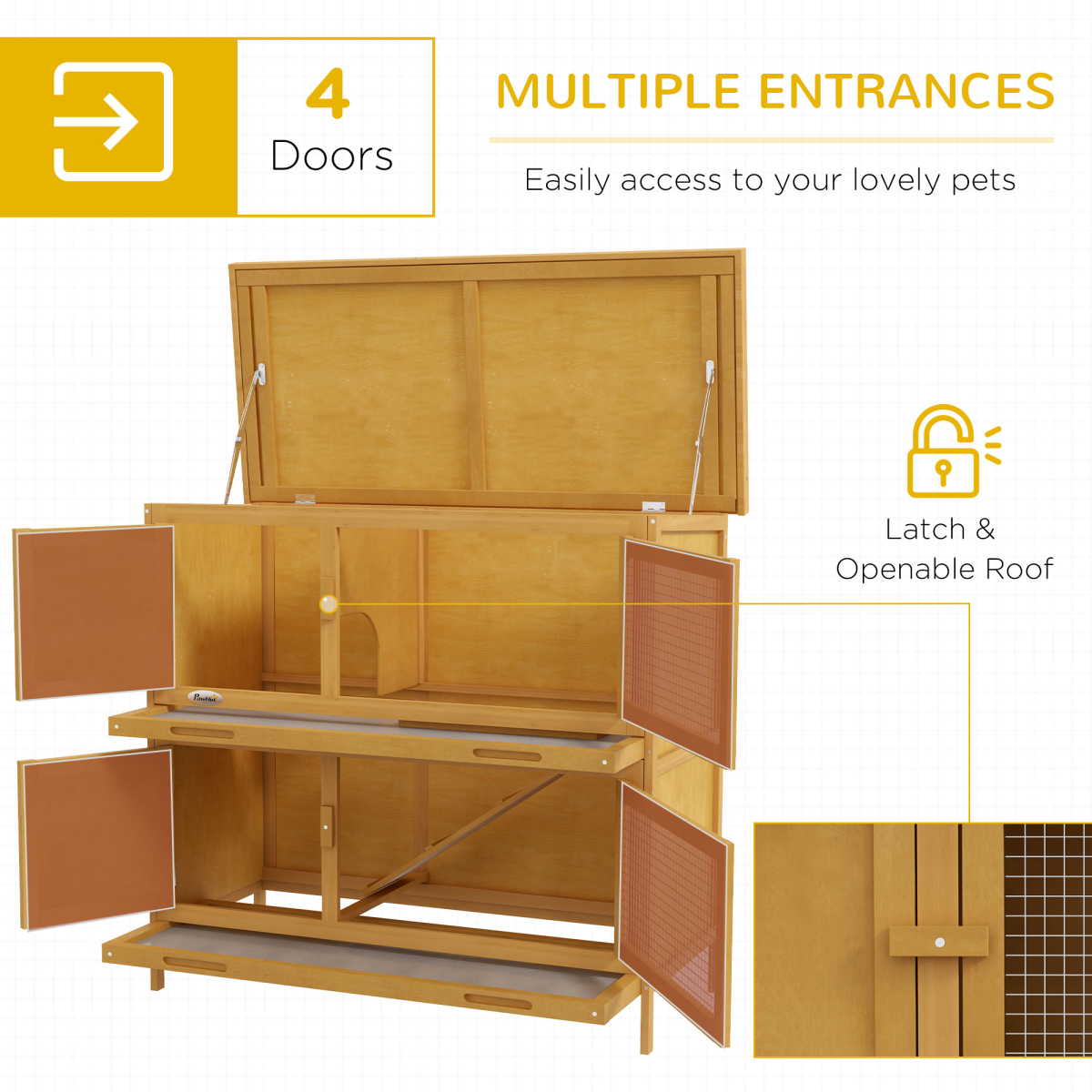 cortex-london-windsor-double-decker-yellow-rabbit-hutch
