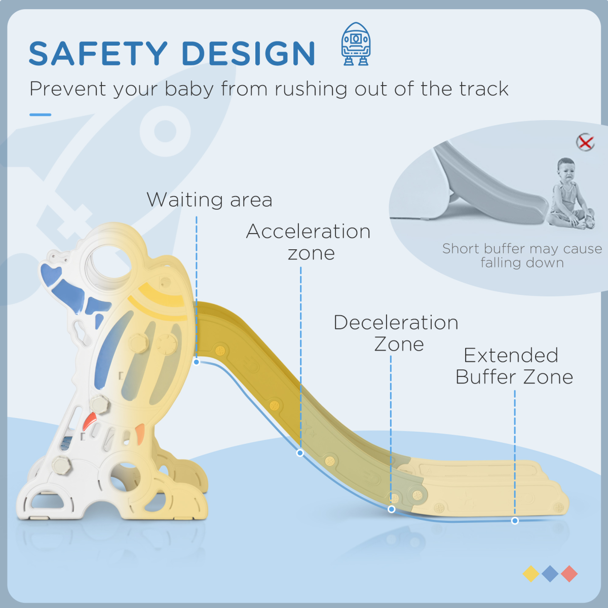 cortex-london-windsor-space-theme-toddler-slide-blue