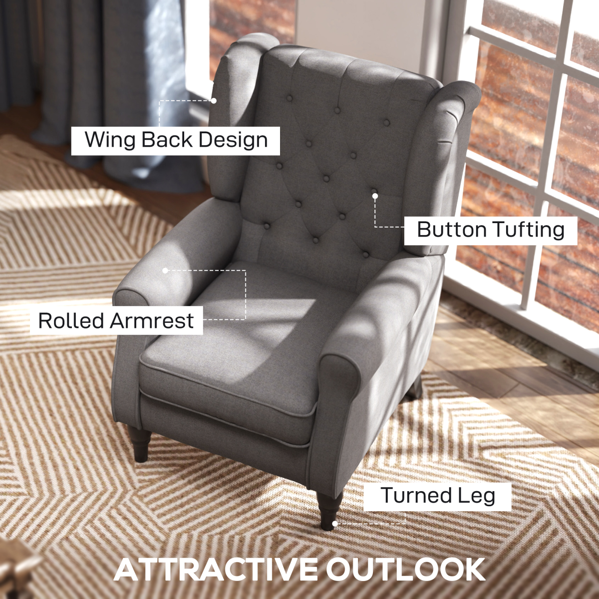 cortex-london-york-retro-tufted-dark-grey-fabric-wingback-armchair