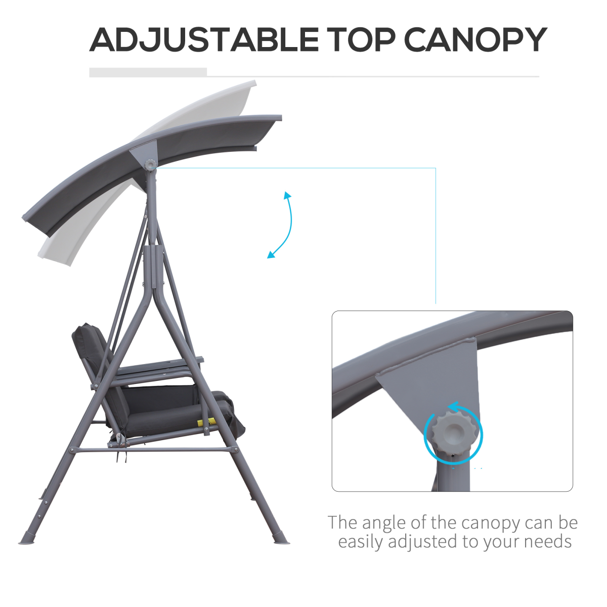 cortex-london-windsor-steel-frame-2-seater-swing-chair-table-grey