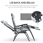 cortex-london-windsor-zero-gravity-folding-recliner-cup-holder-adjustable-light-grey
