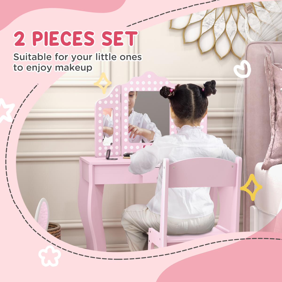 cortex-london-aiyaplay-bath-pink-kids-dressing-table-stool-trifold-mirror