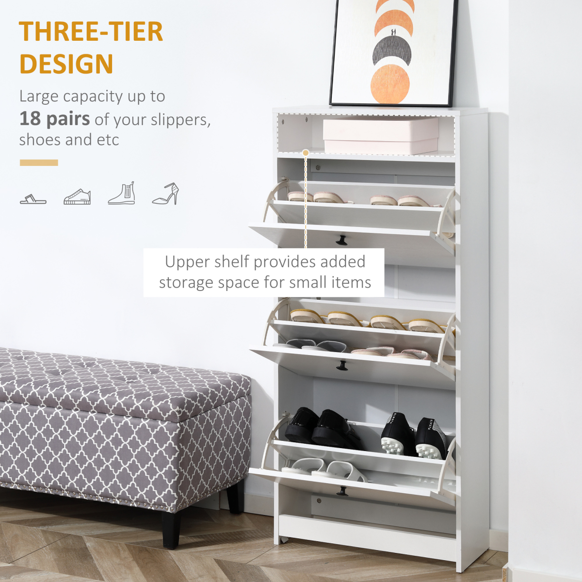 cortex-london-york-shoe-storage-cabinet-white-3-drawers-up-to-18-pairs