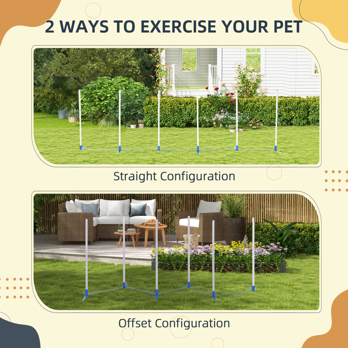 cortex-london-windsor-dog-weave-pole-agility-training-set-six-poles-storage-bag
