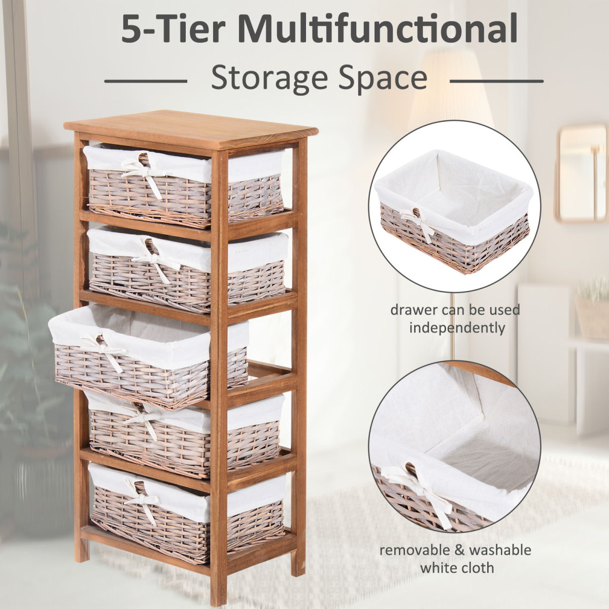 cortex-london-windsor-wooden-wicker-basket-five-drawer-storage-unit