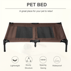 Pet Bed Raised Cot Dog Cat Elevated Puppy Hammock Camping Portable Waterproof