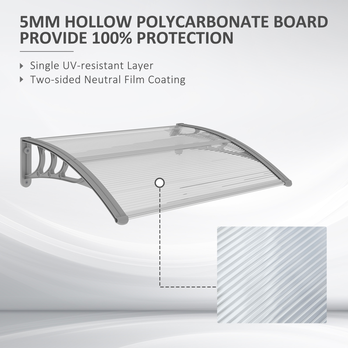 cortex-london-windsor-clear-polycarbonate-door-canopy-awning