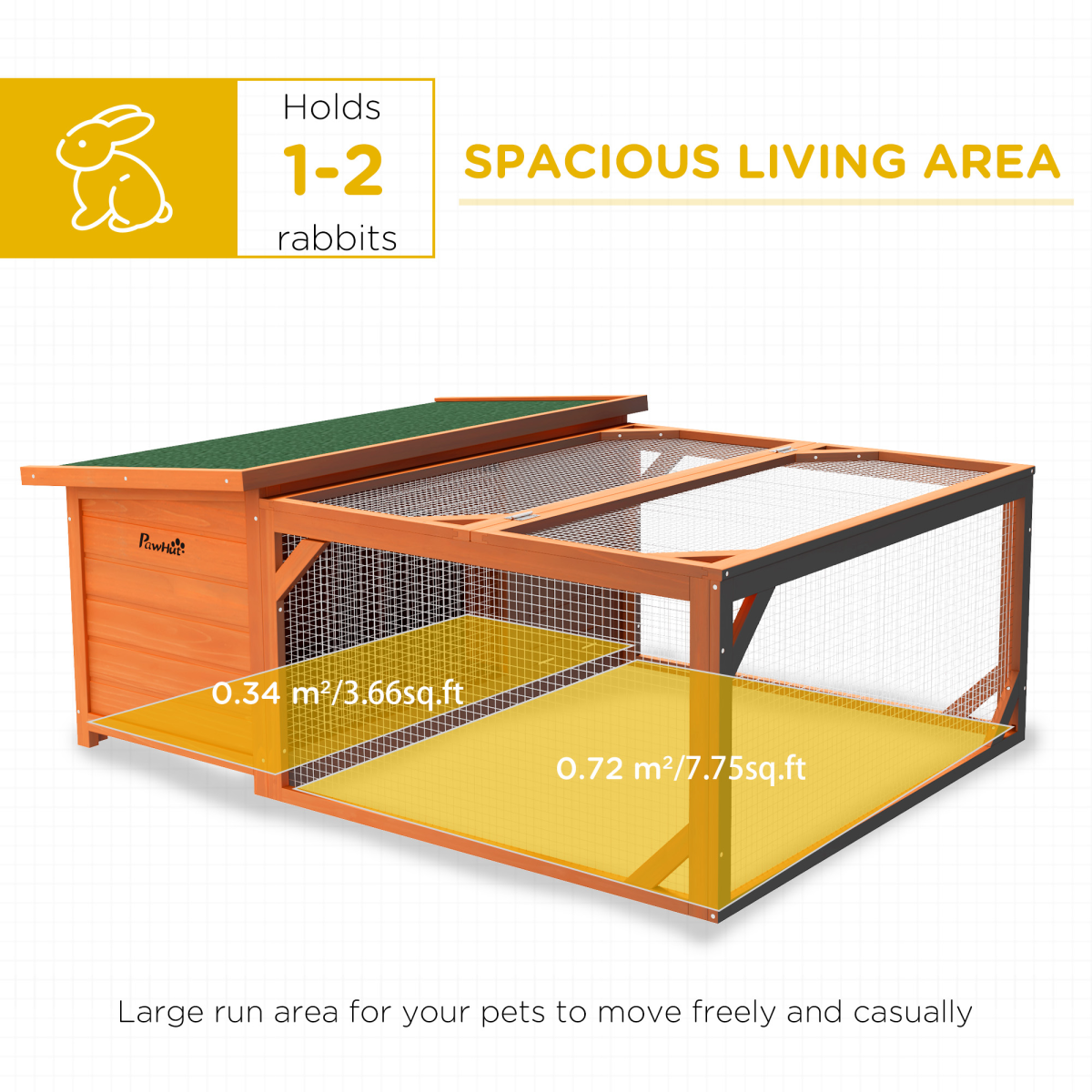 cortex-london-windsor-wooden-rabbit-hutch-with-run-weather-resistant-fir-wood