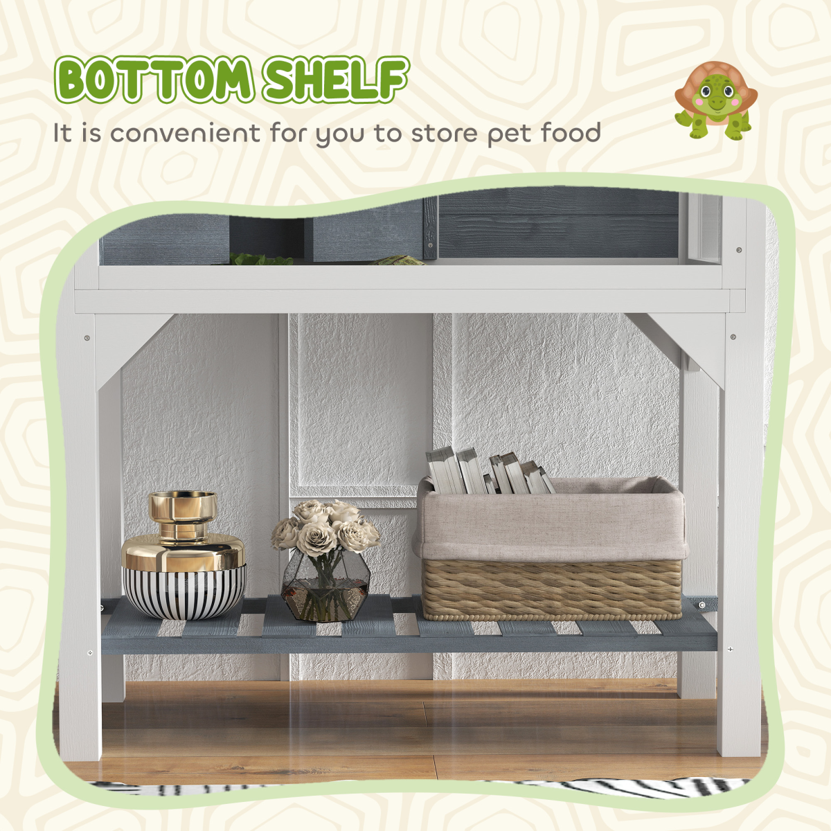 cortex-london-windsor-wooden-tortoise-house-storage-shelf-clear-windows