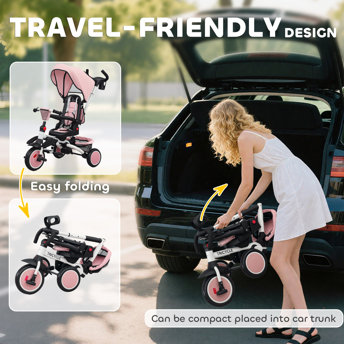cortex-london-windsor-pink-6-in-1-kids-trike-adjustable-backrest