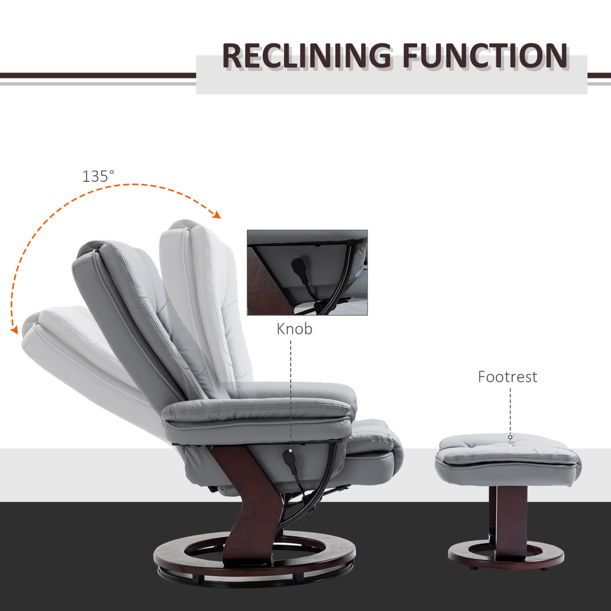 cortex-london-york-grey-swivel-manual-recliner-footrest-set-wood-base