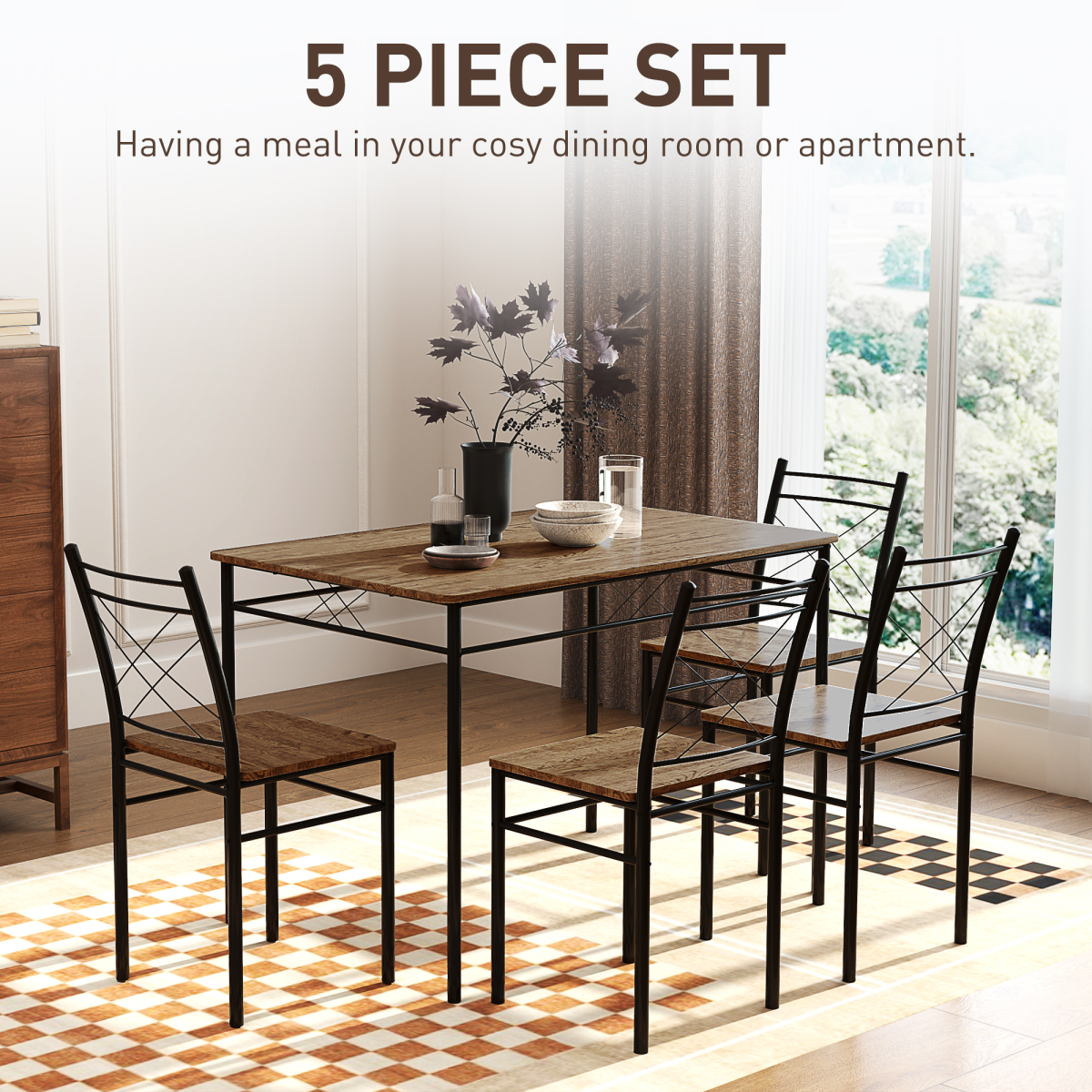 cortex-london-windsor-oak-space-saving-dining-table-and-chairs-set