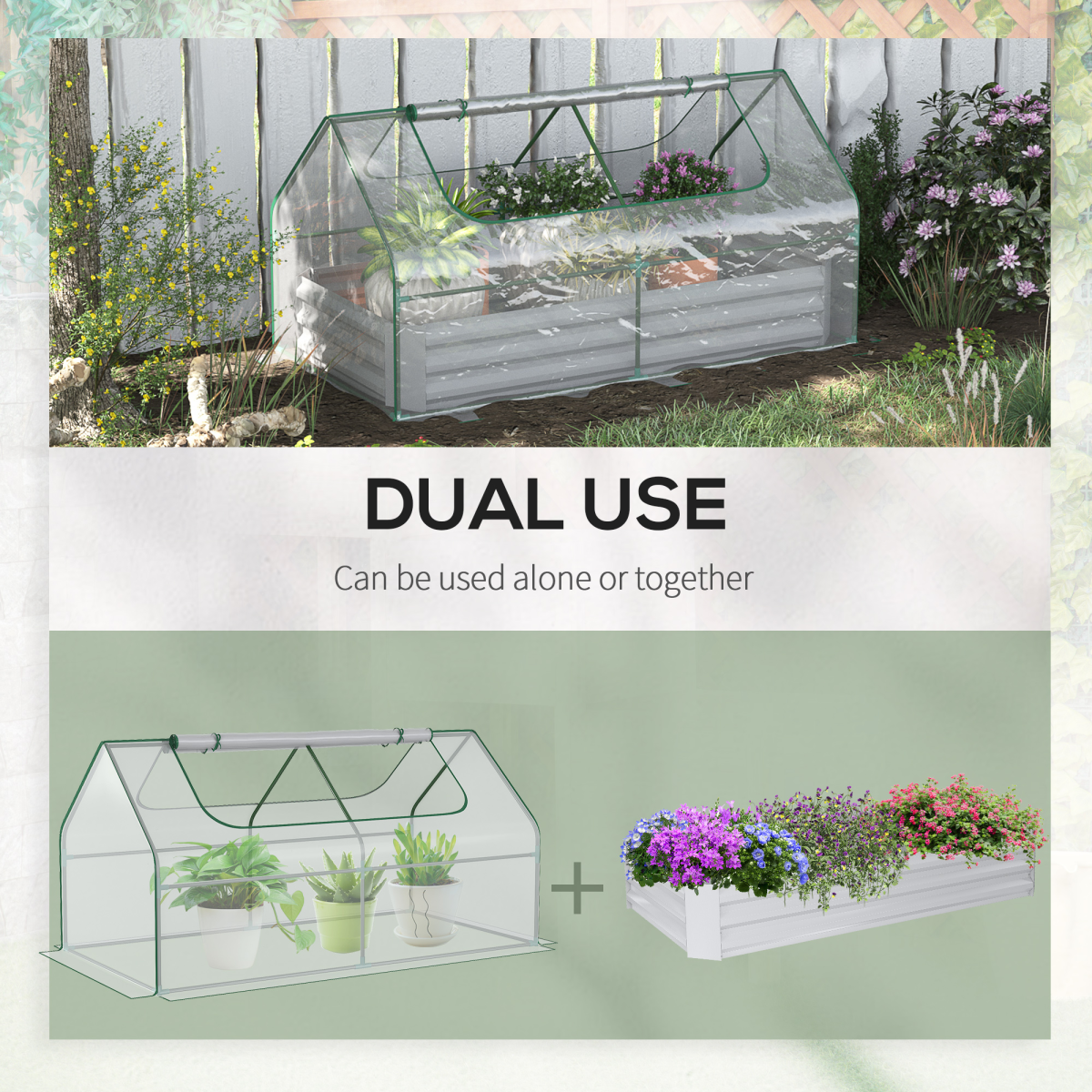 cortex-london-windsor-steel-raised-garden-bed-greenhouse-planter-clear