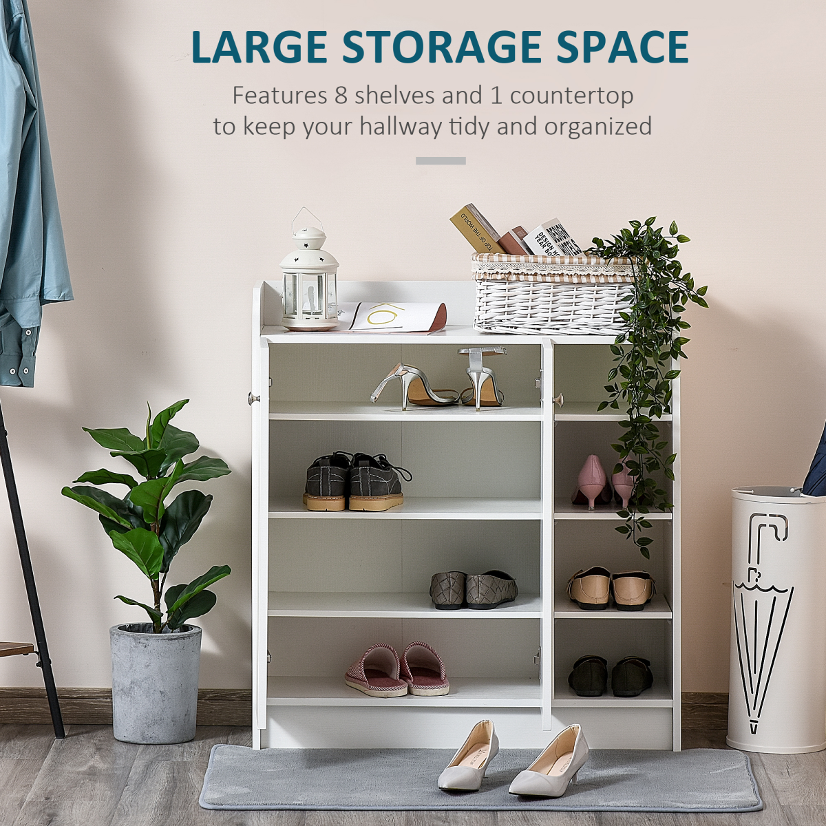 cortex-london-york-white-shoe-storage-cabinet-2-doors-4-shelves