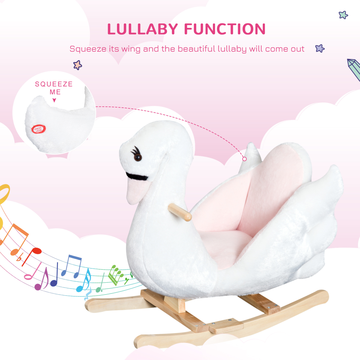cortex-london-bath-swan-kids-rocking-horse-ride-on-toy-with-music-safety-seat