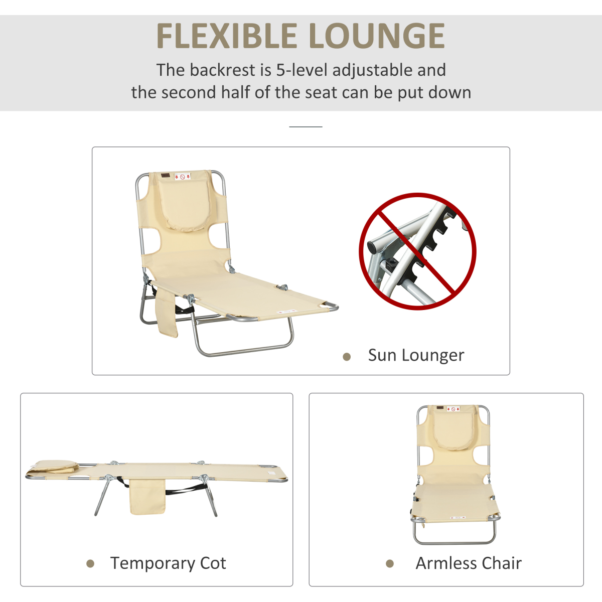 cortex-london-windsor-beige-foldable-garden-sun-lounger