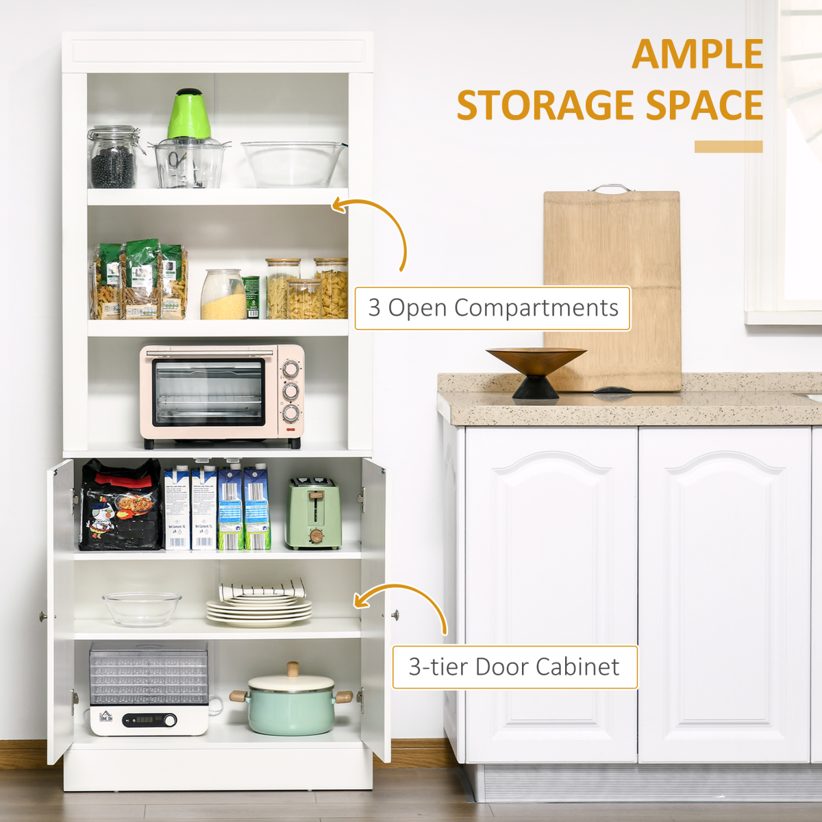 cortex-london-windsor-white-kitchen-cupboard-6-tier-shelving
