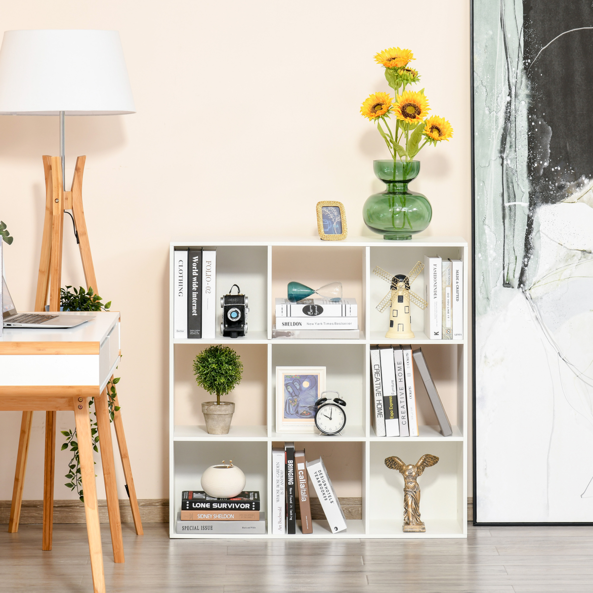 cortex-london-york-white-nine-cube-storage-bookcase-cabinet