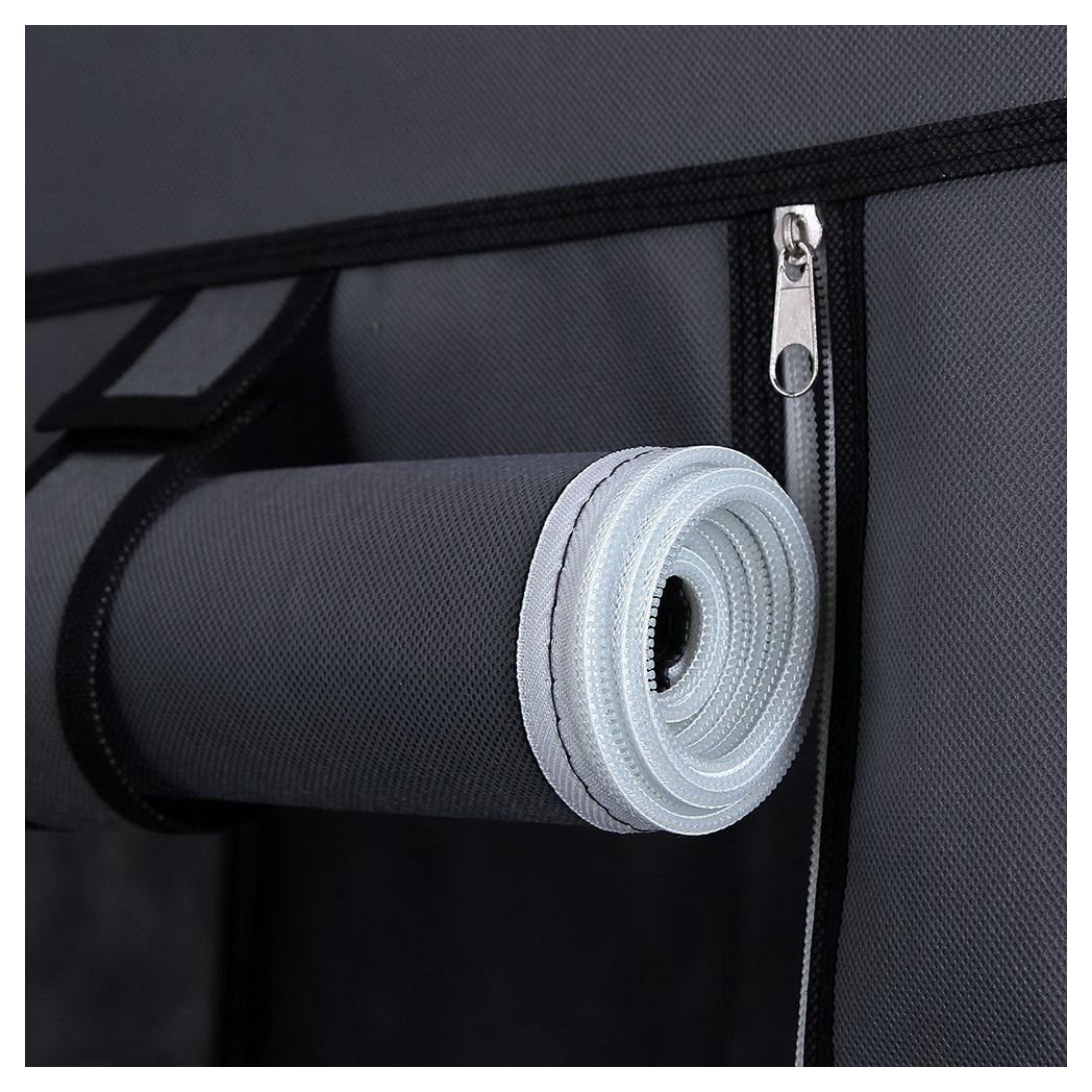 cortex-london-york-grey-portable-wardrobe-with-shelves-and-hanging-rod