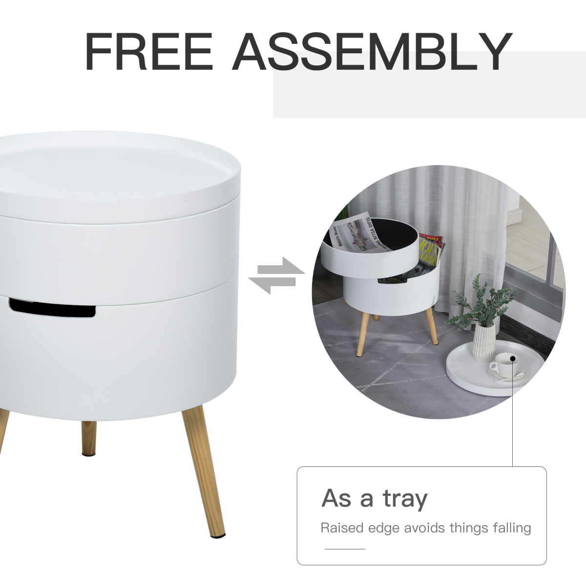 cortex-london-windsor-white-three-part-side-table-storage