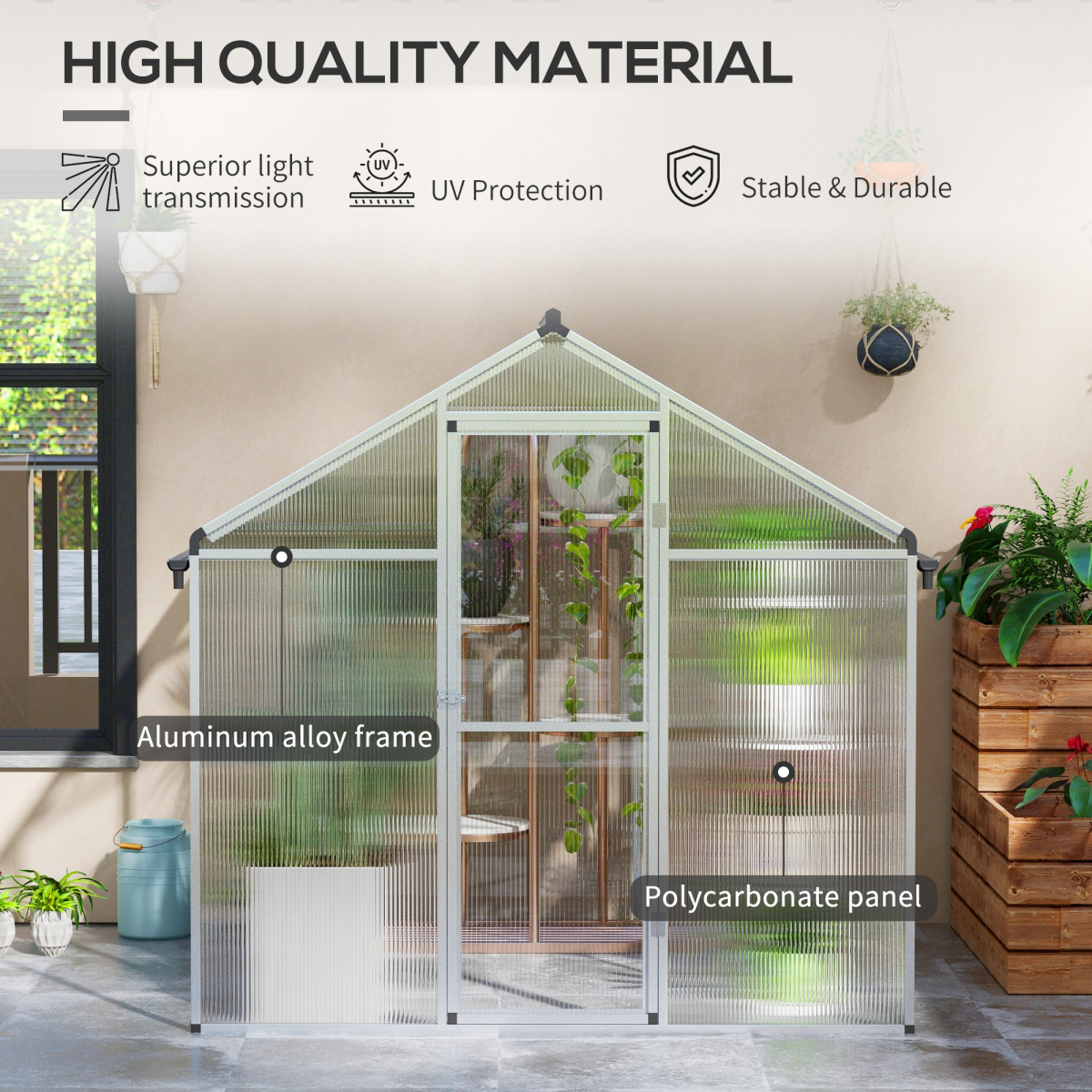 cortex-london-windsor-6x6ft-aluminium-greenhouse-polycarbonate-panels