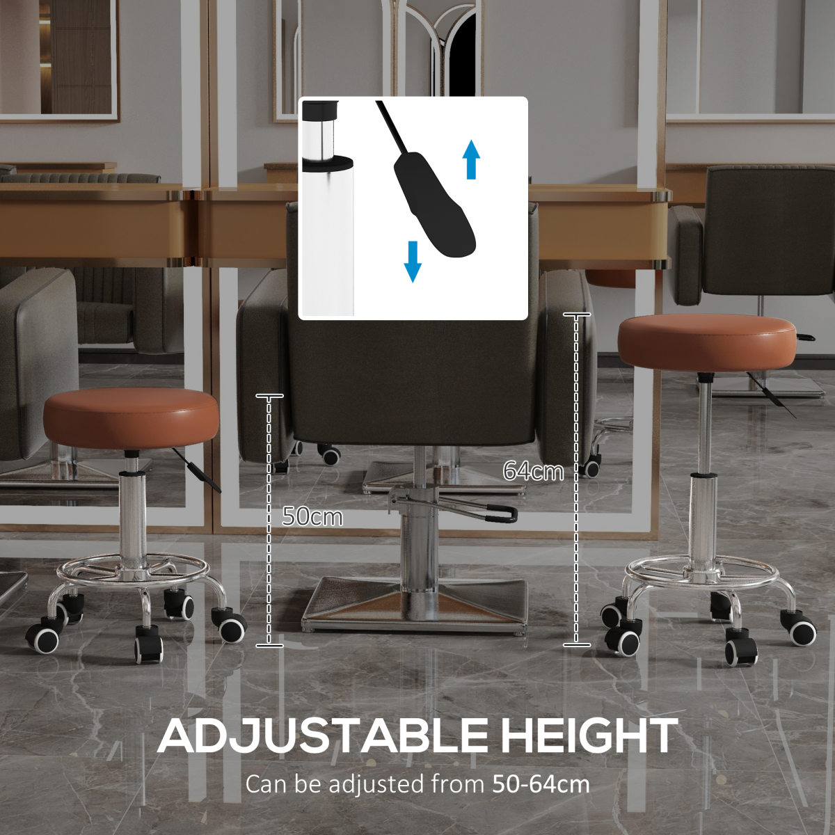cortex-london-york-vinsetto-brown-pu-leather-adjustable-salon-stool
