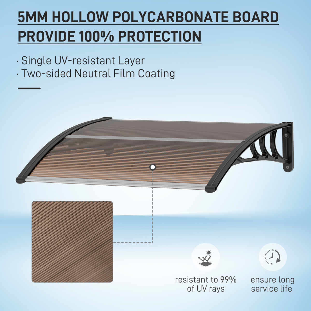 cortex-london-bath-outsunny-curved-polycarbonate-door-window-canopy-brown