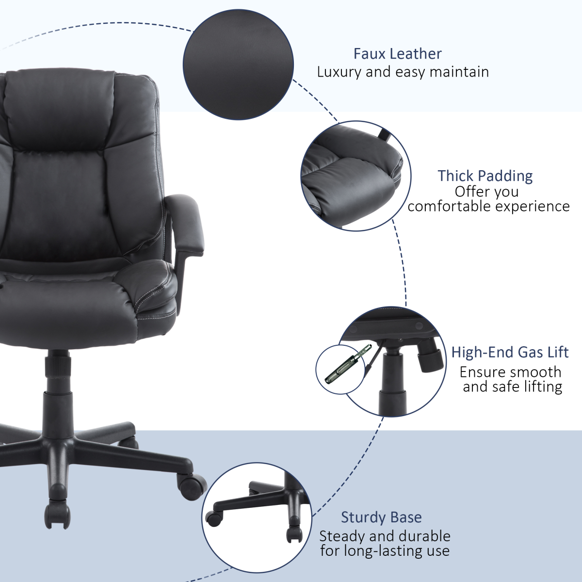 cortex-london-york-black-pu-leather-swivel-executive-office-chair