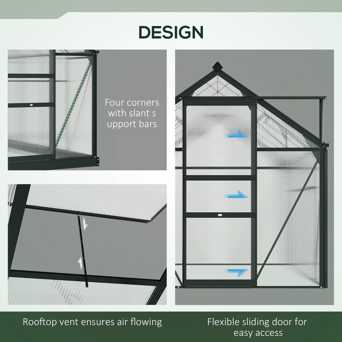 cortex-london-windsor-aluminium-polycarbonate-garden-greenhouse-6-x-10ft