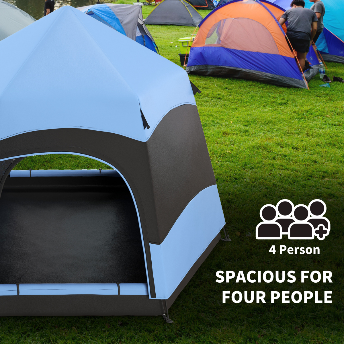 cortex-london-windsor-four-person-pop-up-camping-tent-blue-black