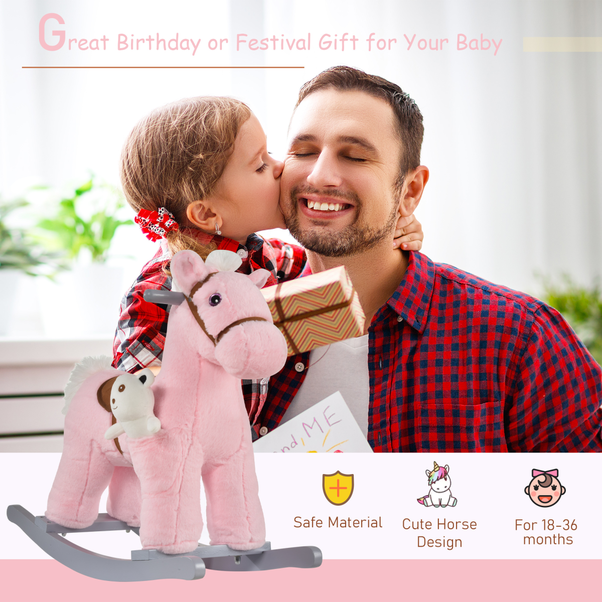 cortex-london-windsor-kids-plush-ride-on-rocking-horse-with-sounds