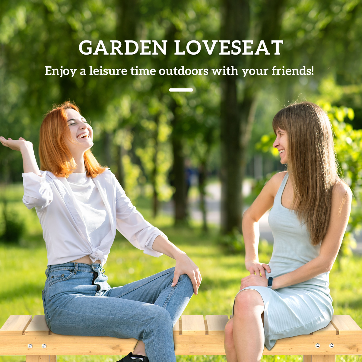 cortex-london-outsunny-windsor-two-seater-fir-wood-garden-bench