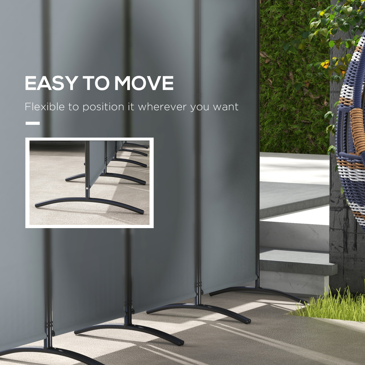 cortex-london-windsor-outdoor-privacy-screen-dark-grey-360-degree-foldable-design