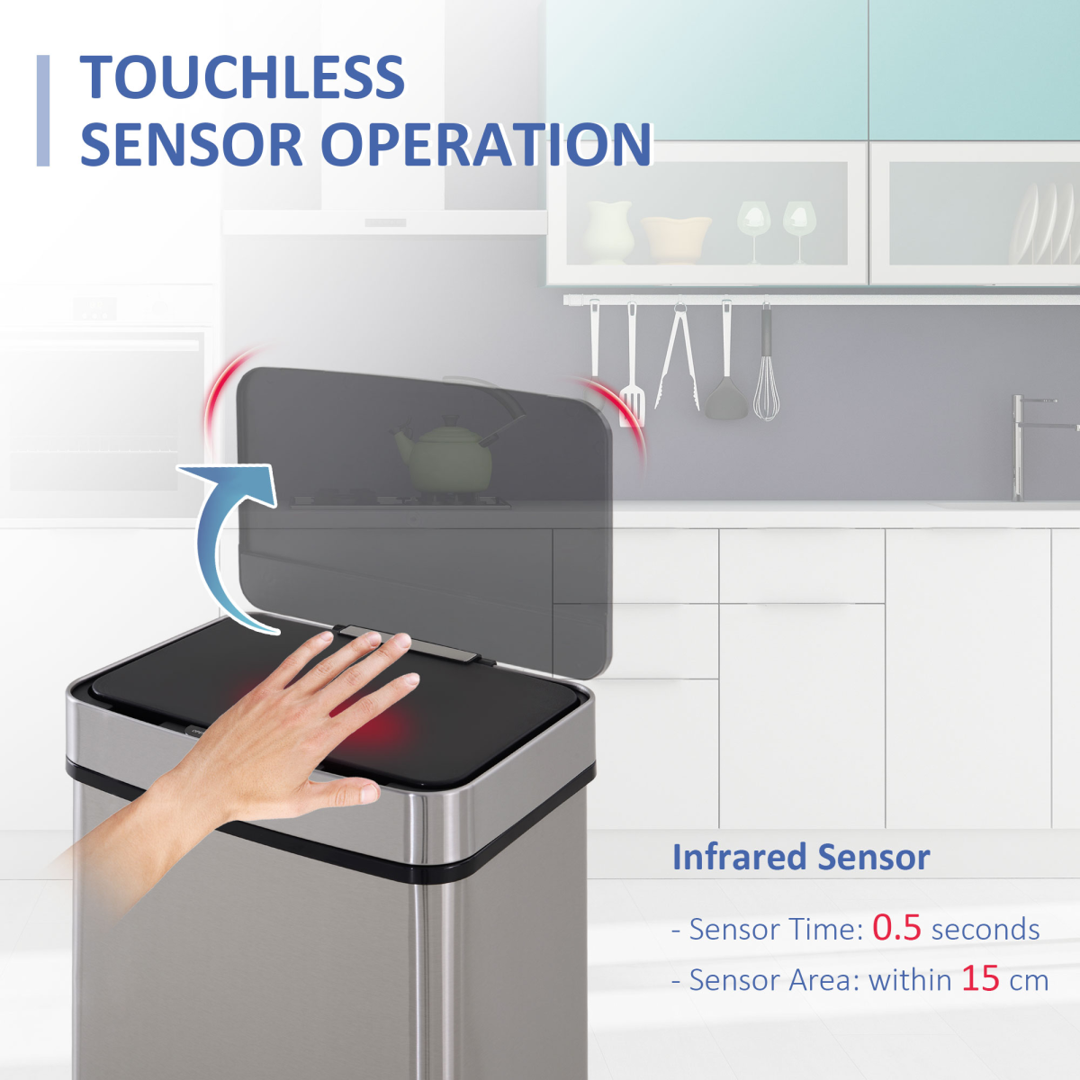 cortex-london-windsor-motion-sensor-recycling-bin-72-litre-three-compartments